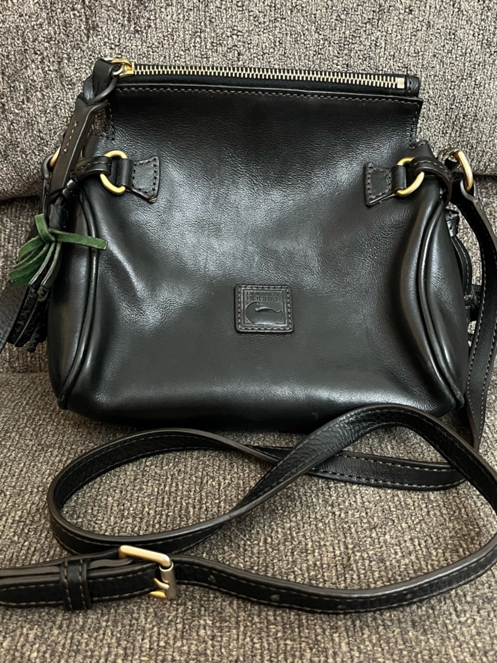 Dooney & Bourke Black Florentine Crossbody